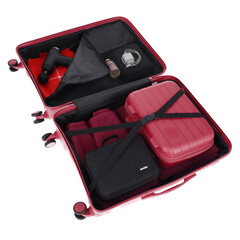 Cestovní kufr, bordó