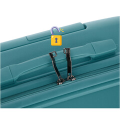 Cestovní kufr, petrolejový