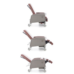 Kardické křeslo, cihlově hnědé