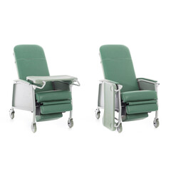 Kardiacké kreslo, zelené
