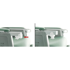 Kardiacké kreslo, zelené