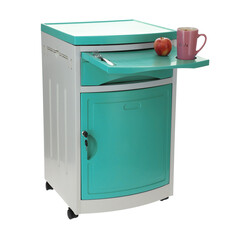 Noční stolek MEDIK plast, mentolový