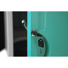 Noční stolek MEDIK plast, mentolový