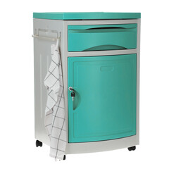 Noční stolek MEDIK plast, mentolový