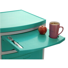 Noční stolek MEDIK plast, mentolový