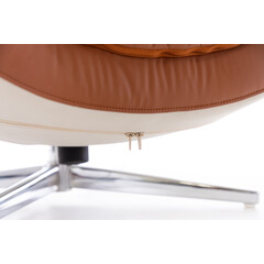 Elektrické masážní křeslo Safír Relax, cihlové