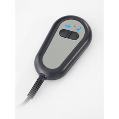 Masážní polohovací křeslo s vyklápěním COMFORT+, antracitová látka