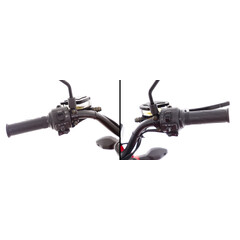 Elektrická motorka e-Flex, červená