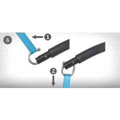 Stropní zvedák LUNA s kolejnicovým systémem