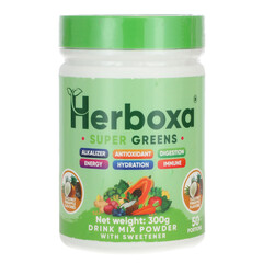 Herboxa SUPER GREENS Kokos & ananas, 300 g