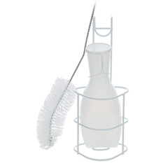 Láhev na moč s držákem a kartáčem