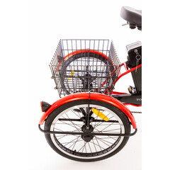 Tříkolové elektrické kolo Tornádo ZTECH, červené