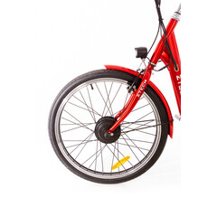 Tříkolové elektrické kolo Tornádo ZTECH, červené