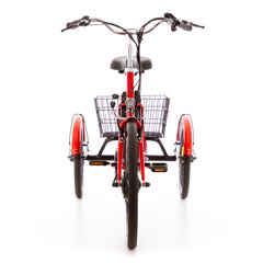 Tříkolové elektrické kolo Tornádo ZTECH, červené