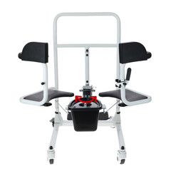 Hydraulická židle pro přesun s toaletním kbelíkem UNIZDRAV