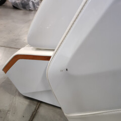 Masážní elektrické křeslo Prestige 3D MASSAGER s ionizátorem vzduchu, bílé (Používaný kus)