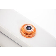 Masážní elektrické křeslo Prestige 3D MASSAGER s ionizátorem vzduchu, bílé (Používaný kus)