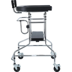 Pojízdné chodítko s opěrnou plochou a sedadlem UNIZDRAV