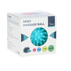 Masážní ježek, modrý 6 cm