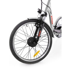 Tříkolové elektrické kolo Tornádo ZTECH, stříbrné