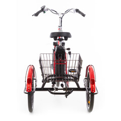 Tříkolové elektrické kolo Tornádo ZTECH, červené