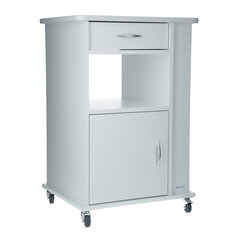 Noční stolek UNIZDRAV, bílý (Používaný kus)