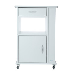 Noční stolek UNIZDRAV, bílý (Používaný kus)