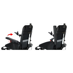 Elektrický invalidní vozík iFOLD s funkcí samosložení