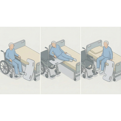 Ergonomická deska na přesun pacienta