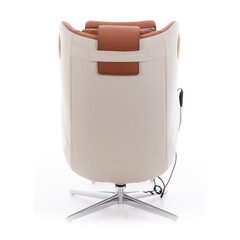 Elektrické masážní křeslo Safír Relax, cihlové (Používaný kus)