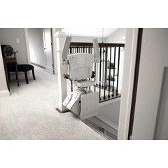 Židlový výtah Elan s rovnou kolejnicí