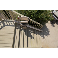 Židlový výtah Elite s rovnou kolejnicí