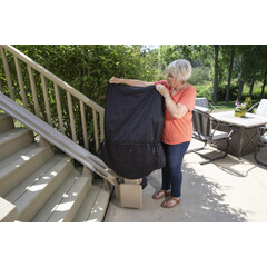 Židlový výtah Elite s rovnou kolejnicí