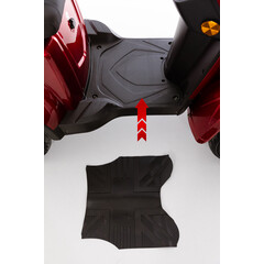 Elektrický skútr ZTECH ZT-19L se střechou