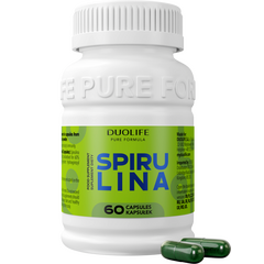 DUOLIFE Spirulina, 60 kapslí