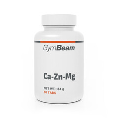 Ca-Zn-Mg GymBeam, 60 tablet
