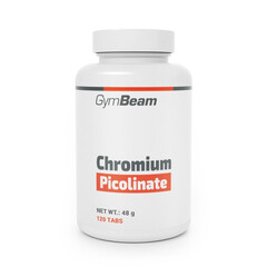 Chróm Pikolinát GymBeam, 120 tablet