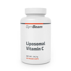 Lipozomální vitamín C GymBeam, 60 kapslí