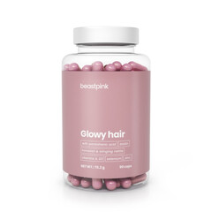 Glowy Hair BeastPink, 90 kapslí