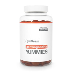 Ashwagandha Yummies GymBeam, 60 kapslí