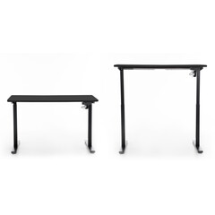 Výškově nastavitelný stůl UNIZDRAV 120x60 cm, černý