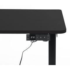Výškově nastavitelný stůl UNIZDRAV 120x60 cm, černý