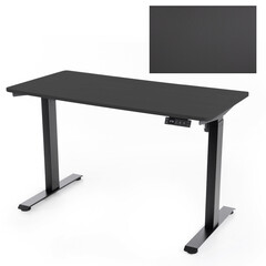 Výškově nastavitelný stůl UNIZDRAV 120x60 cm, černý