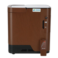 Kyslíkový koncentrátor s hlasovým výstupem UNIZDRAV, 7 l/min, imitace dřeva (Používaný kus)