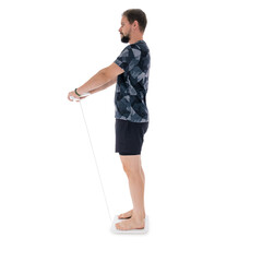 Profesionální SMART váha s funkcí analýzy těla a LED displejem na rukověti + mobilní aplikace a Bluetooth (Používaný kus)