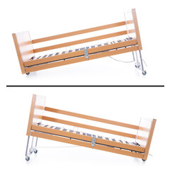 Elektrická polohovací postel COMFORT LOW - s funkcí extra nízkého polohování  (Používaný kus)