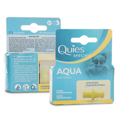 Quies Aqua Špunty do uší pro děti, 2 ks