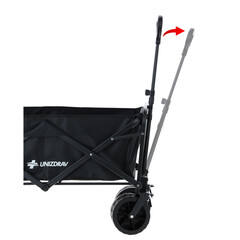Skladací přepravní vozík UNIZDRAV s extra nosností až 150 kg (Zánovní kus)