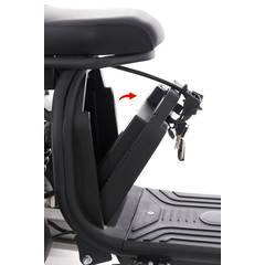 Elektrický Chopper UNIZDRAV EasyRide, černý