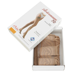 Avicenum 70 DEN - stehenní punčochy se samodržící krajkou, tělové